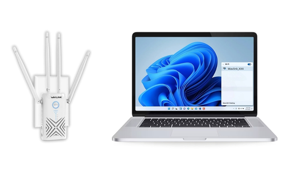 Wavlink Extender Setup: Computer
