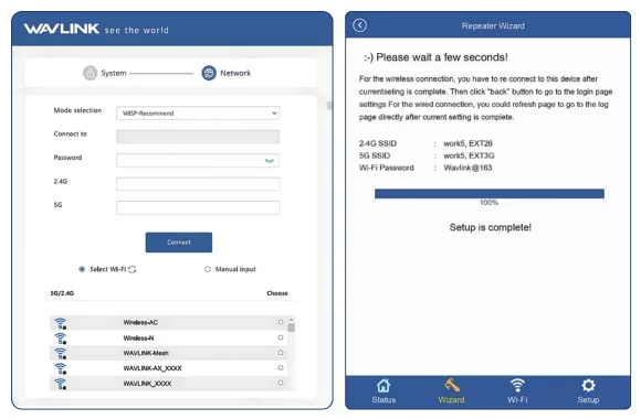 Finish the WiFi Repeater Setup